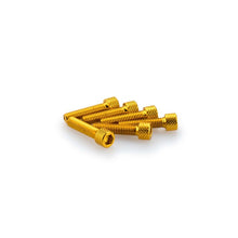 Carica l'immagine nel visualizzatore di Gallery, PUIG KIT VITI ANODIZZATE M6 PER CUPOLINI COLORE GIALLO 