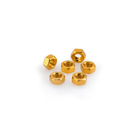 PUIG KIT VITI ANODIZZATE M6 PER CUPOLINI COLORE GIALLO 