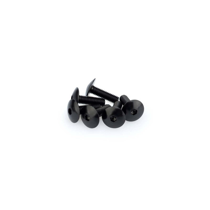 PUIG KIT VITI ANODIZZATE M6 PER CUPOLINI COLORE NERO 
