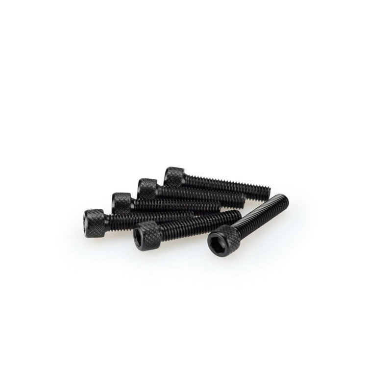 PUIG KIT VITI ANODIZZATE M6 PER CUPOLINI COLORE NERO 