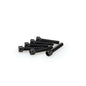 PUIG KIT VITI ANODIZZATE M6 PER CUPOLINI COLORE NERO 