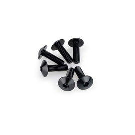 PUIG KIT VITI ANODIZZATE M6 PER CUPOLINI COLORE NERO 