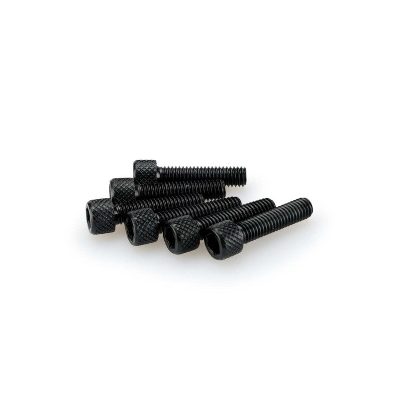 PUIG KIT VITI ANODIZZATE M6 PER CUPOLINI COLORE NERO 