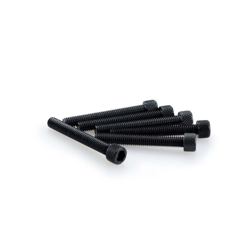 PUIG KIT VITI ANODIZZATE M6 PER CUPOLINI COLORE NERO 