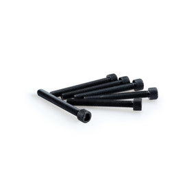 PUIG KIT VITI ANODIZZATE M6 PER CUPOLINI COLORE NERO 