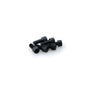 PUIG KIT VITI ANODIZZATE M6 PER CUPOLINI COLORE NERO 