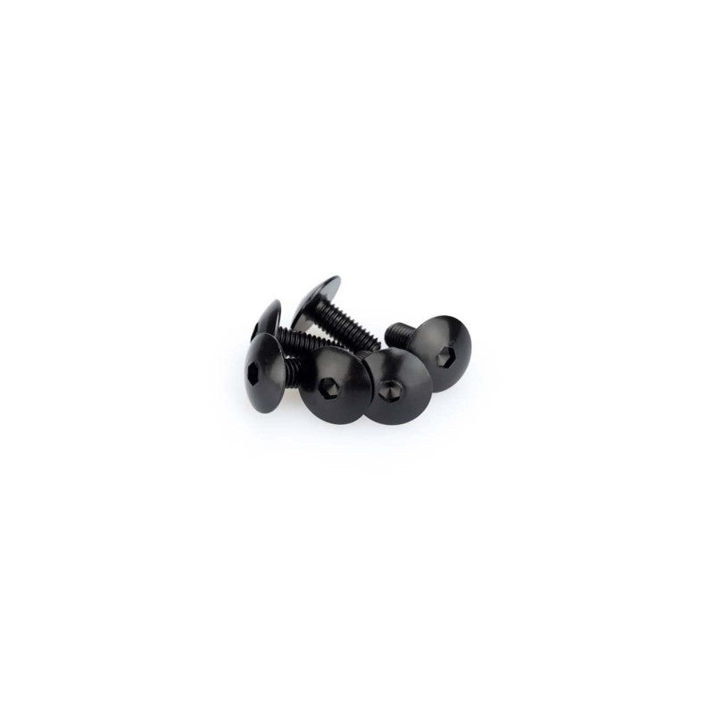 PUIG KIT VITI ANODIZZATE M6 PER CUPOLINI COLORE NERO 