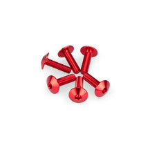 Carica l'immagine nel visualizzatore di Gallery, PUIG KIT VITI ANODIZZATE M6 PER CUPOLINI COLORE ROSSO 