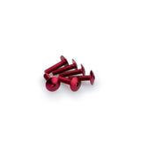 PUIG KIT VITI ANODIZZATE M6 PER CUPOLINI COLORE ROSSO