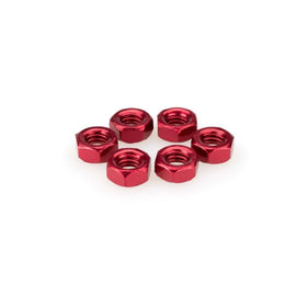 PUIG KIT VITI ANODIZZATE M6 PER CUPOLINI COLORE ROSSO 