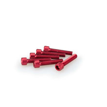 Carica l'immagine nel visualizzatore di Gallery, PUIG KIT VITI ANODIZZATE M6 PER CUPOLINI COLORE ROSSO 