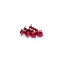 Carica l'immagine nel visualizzatore di Gallery, PUIG KIT VITI ANODIZZATE M6 PER CUPOLINI COLORE ROSSO 