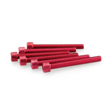 Carica l'immagine nel visualizzatore di Gallery, PUIG KIT VITI ANODIZZATE M6 PER CUPOLINI COLORE ROSSO 