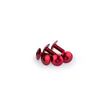 Carica l'immagine nel visualizzatore di Gallery, PUIG KIT VITI ANODIZZATE M6 PER CUPOLINI COLORE ROSSO 