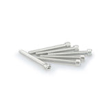 PUIG KIT VITI ANODIZZATE M6 PER CUPOLINI COLORE SILVER