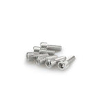 PUIG KIT VITI ANODIZZATE M6 PER CUPOLINI COLORE SILVER