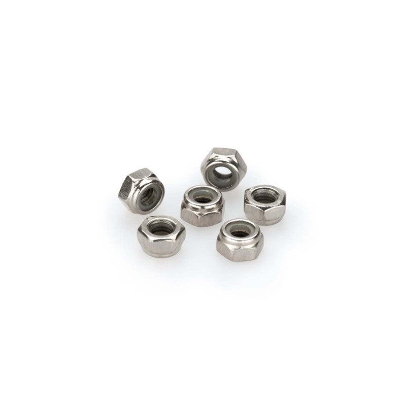 PUIG KIT VITI ANODIZZATE M6 PER CUPOLINI COLORE SILVER 