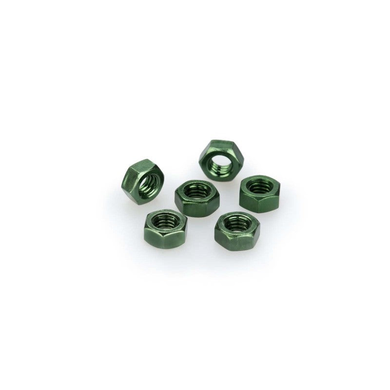 PUIG KIT VITI ANODIZZATE M6 PER CUPOLINI COLORE VERDE 