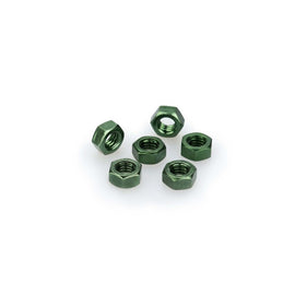 PUIG KIT VITI ANODIZZATE M6 PER CUPOLINI COLORE VERDE 