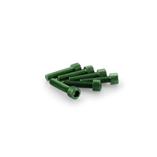 Carica l'immagine nel visualizzatore di Gallery, PUIG KIT VITI ANODIZZATE M6 PER CUPOLINI COLORE VERDE 