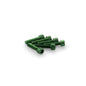 PUIG KIT VITI ANODIZZATE M6 PER CUPOLINI COLORE VERDE 
