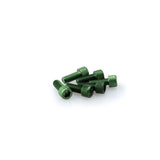 PUIG KIT VITI ANODIZZATE M6 PER CUPOLINI COLORE VERDE