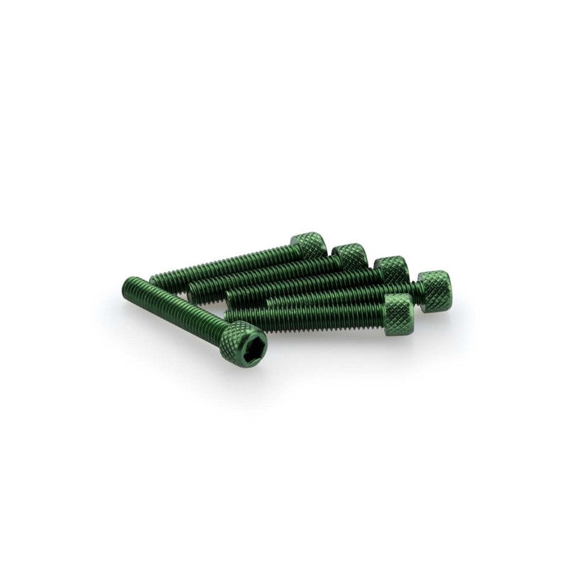 PUIG KIT VITI ANODIZZATE M6 PER CUPOLINI COLORE VERDE 