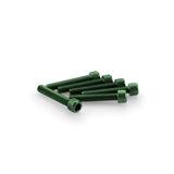 PUIG KIT VITI ANODIZZATE M6 PER CUPOLINI COLORE VERDE