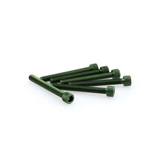Carica l'immagine nel visualizzatore di Gallery, PUIG KIT VITI ANODIZZATE M6 PER CUPOLINI COLORE VERDE 