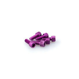 PUIG KIT VITI ANODIZZATE M6 PER CUPOLINI COLORE VIOLA 