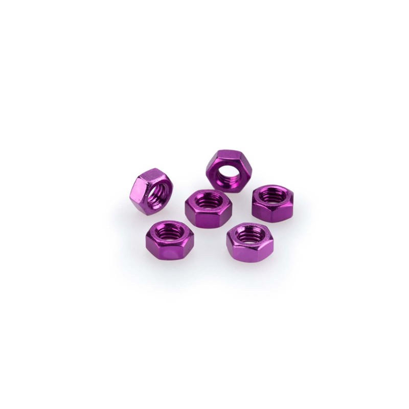 PUIG KIT VITI ANODIZZATE M6 PER CUPOLINI COLORE VIOLA 