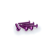 Carica l'immagine nel visualizzatore di Gallery, PUIG KIT VITI ANODIZZATE M6 PER CUPOLINI COLORE VIOLA 