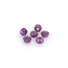 Carica l'immagine nel visualizzatore di Gallery, PUIG KIT VITI ANODIZZATE M6 PER CUPOLINI COLORE VIOLA 