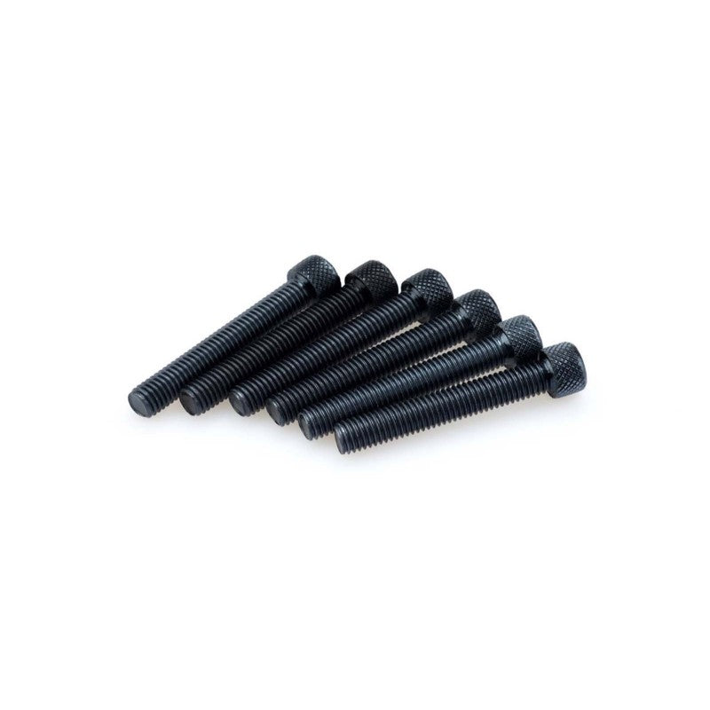 PUIG KIT VITI ANODIZZATE M8 PER CUPOLINI COLORE NERO 
