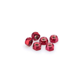 PUIG KIT VITI ANODIZZATE M8 PER CUPOLINI COLORE ROSSO 