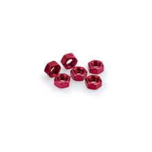 Carica l'immagine nel visualizzatore di Gallery, PUIG KIT VITI ANODIZZATE M8 PER CUPOLINI COLORE ROSSO 