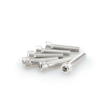 Carica l'immagine nel visualizzatore di Gallery, PUIG KIT VITI ANODIZZATE M8 PER CUPOLINI COLORE SILVER 