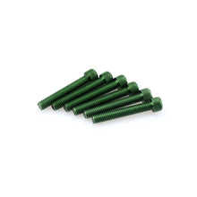 Carica l'immagine nel visualizzatore di Gallery, PUIG KIT VITI ANODIZZATE M8 PER CUPOLINI COLORE VERDE 