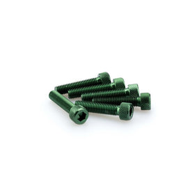 PUIG KIT VITI ANODIZZATE M8 PER CUPOLINI COLORE VERDE 