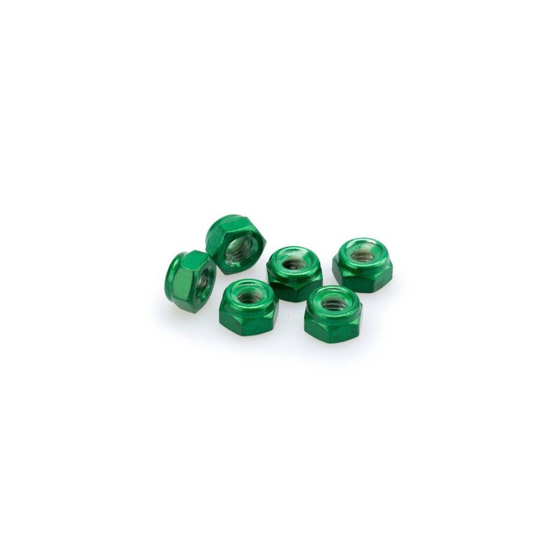 PUIG KIT VITI ANODIZZATE M8 PER CUPOLINI COLORE VERDE 