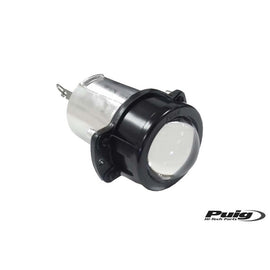 PUIG LUCE E BULBO PER FARI COLORE NERO - COD. 5562N - Omologata. Lunghezza: 80mm. Diametro: 50mm. Tensione: 12V. Potenza: 55W.
