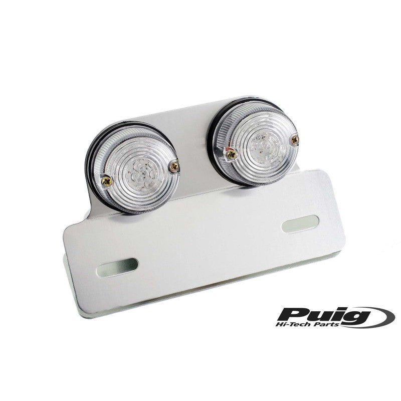 PUIG LUCE POSTERIORE CON BASE IN ALLUMINIO TRASPARENTE-OFFERTA