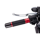 PUIG MANOPOLE MODELLO ASCENT COLORE ROSSO - Lunghezza: 119 mm.