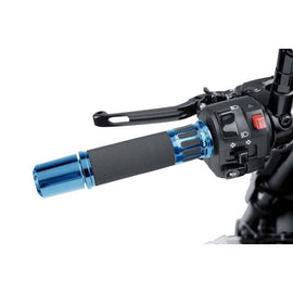 PUIG MANOPOLE MODELLO HI-TECH RACING COLORE BLU - Lunghezza: 123 mm.