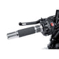 PUIG MANOPOLE MODELLO HI-TECH RACING COLORE SILVER - Lunghezza: 123 mm.