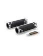 PUIG MANOPOLE MODELLO REVVING COLORE SILVER - Lunghezza: 119 mm.