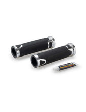 Carica l'immagine nel visualizzatore di Gallery, PUIG MANOPOLE MODELLO REVVING COLORE SILVER - Lunghezza: 123 mm.