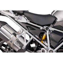 Carica l'immagine nel visualizzatore di Gallery, PUIG PANNELLI LATERALI PER BMW R1200 GS EXCLUSIVE 17-18 NERO OPACO