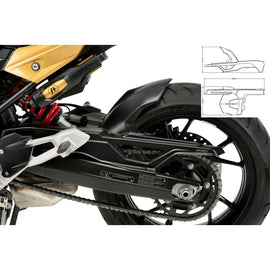 PUIG PARAFANGO POSTERIORE BMW F900 R 2025 NERO OPACO