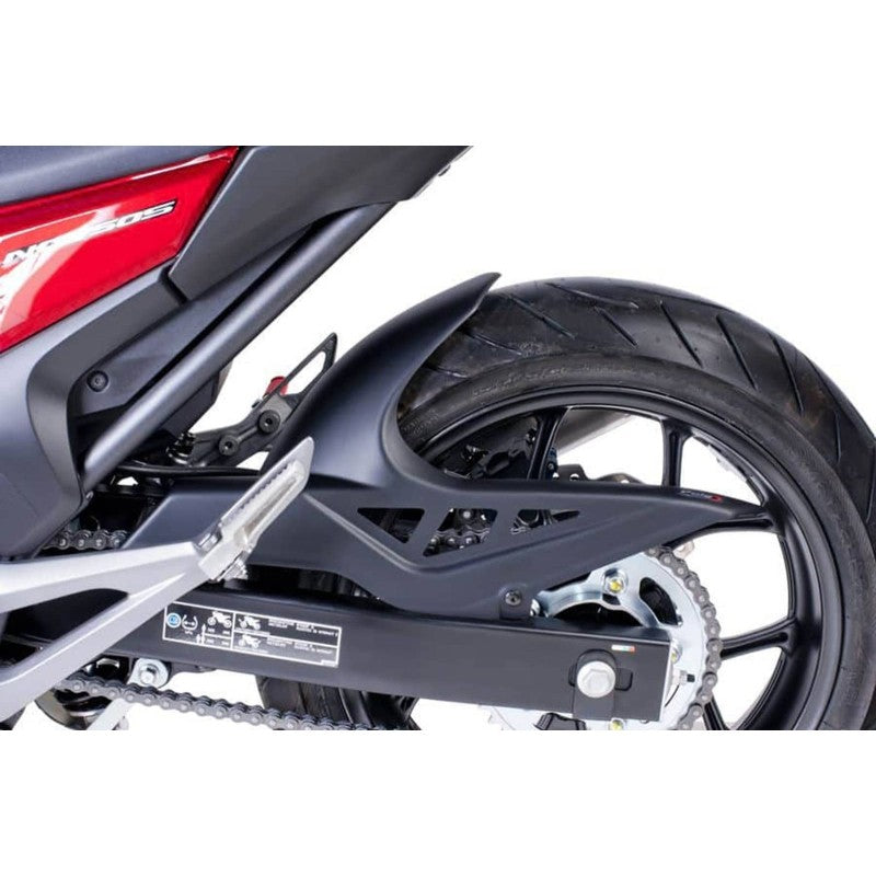 PUIG PARAFANGO POSTERIORE HONDA NC750S 16-20 NERO OPACO